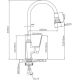 Смеситель AV Engineering AVWIN4-A165-141