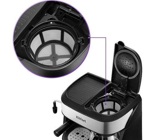 Капельная кофеварка Kitfort KT-7185