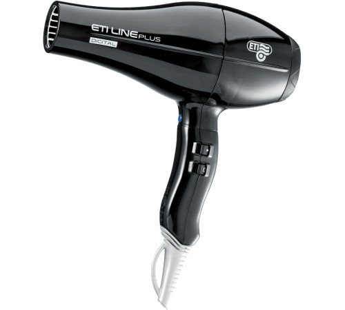 Фен ETI Line Digital Plus черный