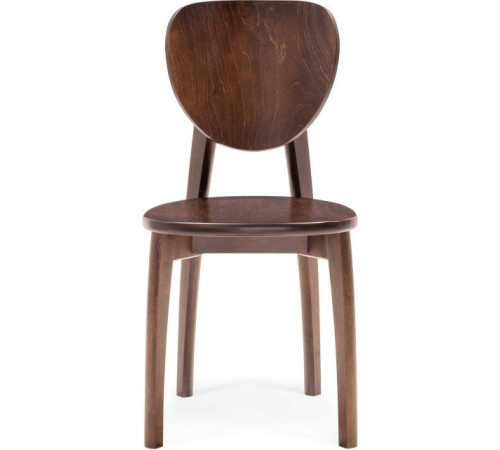 Стул Woodville Окава венге коричневый жесткий