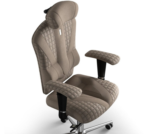 Офисное кресло Kulik System Victory Design азур карамельный с подголовником