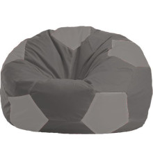 Кресло-мешок Flagman Мяч Стандарт М1.1-366 темно-серый/серый