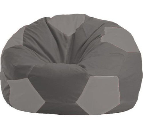 Кресло-мешок Flagman Мяч Стандарт М1.1-366 темно-серый/серый