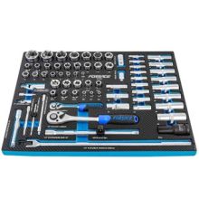 Набор трещотка с головками FORSAGE F-K4701 70 предметов