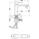 Смеситель Vincea Cube VBF-1C01CH