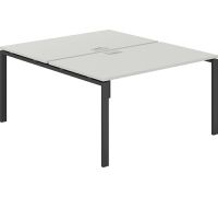 Офисный стол Norden 140х163.8х75 SG.248.SH.63.AN антрацит/серый бархат