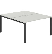 Офисный стол Norden 140х163.8х75 SG.248.SH.63.AN антрацит/серый бархат