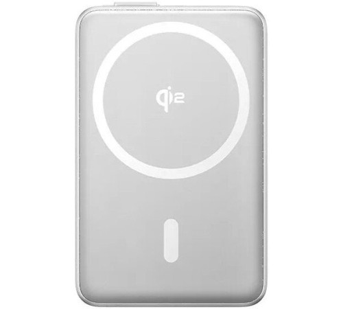 Внешний аккумулятор Baseus Nomos Qi2 Magnetic Power Bank 10000mAh серебристый