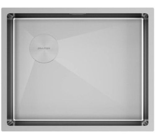 Кухонная мойка Paulmark Next-Skew 54-L UNI PM885444-L-BS брашированная сталь