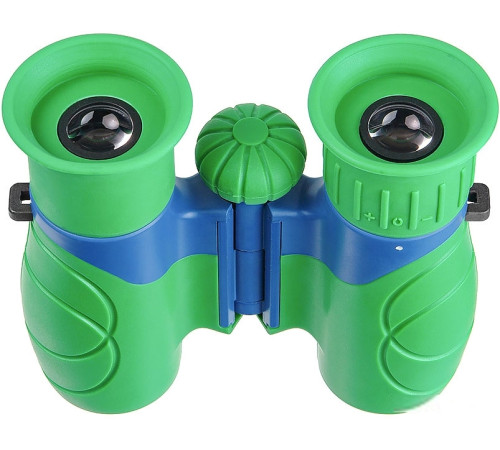 Бинокль Veber Эврика 6x21 зеленый/синий