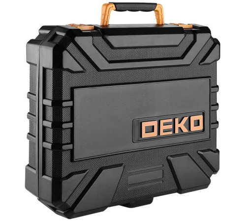 Дрель-шуруповерт Deko DKCD20FU-Li SET 195 063-4135 с 2-мя АКБ, кейс, набор оснастки