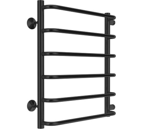 Полотенцесушитель TERMINUS Стандарт П6 500x600 с боковым подключением 50, RAL 9005 матовый