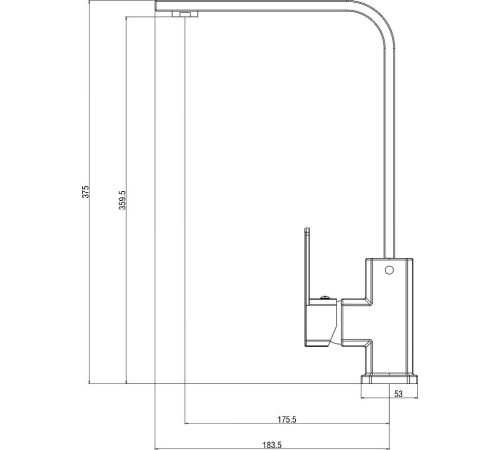 Смеситель Voda Iceberg IC519