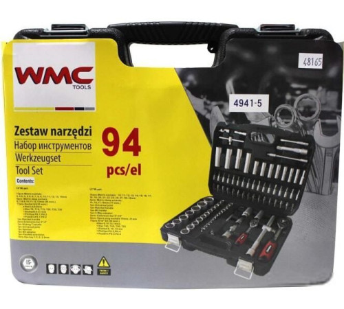 Универсальный набор инструментов WMC Tools 4941-5 94 предмета