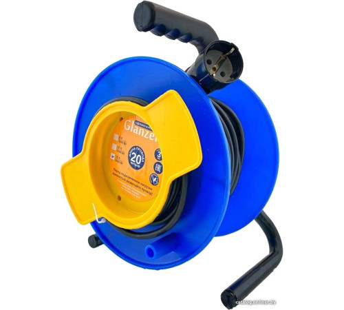 Удлинитель на катушке Glanzen EC-20-003