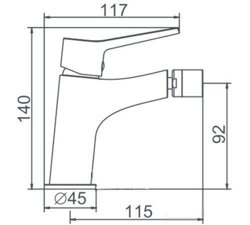 Смеситель Ledeme L5069