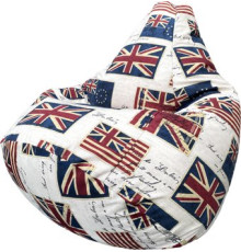 Кресло-мешок Flagman Груша Мега Г3.4-04 Британский флаг А10