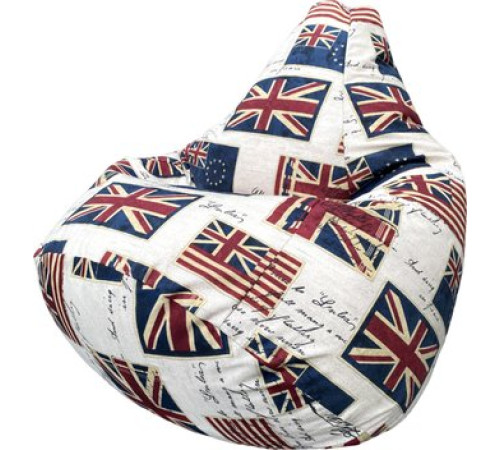 Кресло-мешок Flagman Груша Мега Г3.4-04 Британский флаг А10