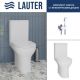 Унитаз напольный Lauter W246 2110246 + гигиенический душ Rainix 21LT7711CH горизонтальный выпуск