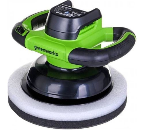 Полировальная машина Greenworks G24BU10 без АКБ
