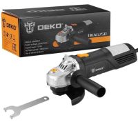 Угловая шлифмашина Deko DKAG750 без кейса