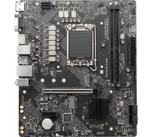 Материнская плата MSI PRO H610M-G DDR4