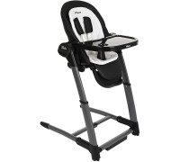 Высокий стульчик Pituso Triola черная рама/черный
