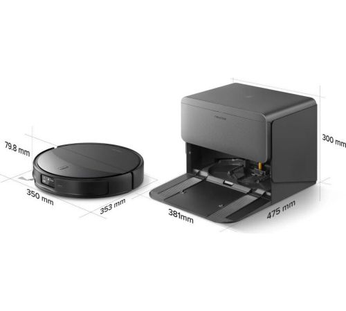 Робот-пылесос Roborock Saros 20 With RDS S20RD52-02 черный