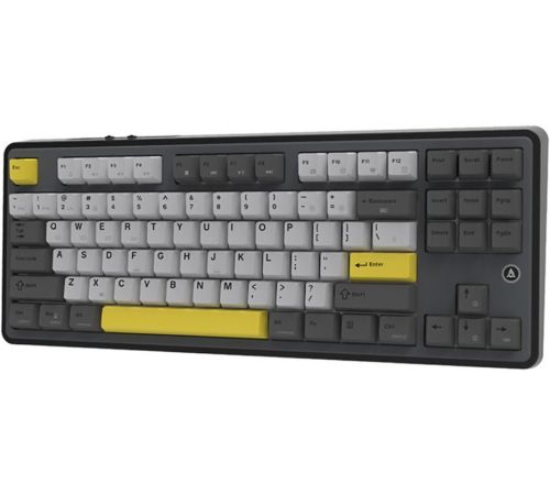 Клавиатура Ajazz AK870 Without Screen черный/серый/желтый, Ajazz Gift