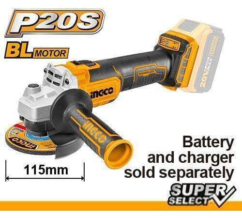Угловая шлифмашина Ingco Industrial CAGLI201158 без АКБ