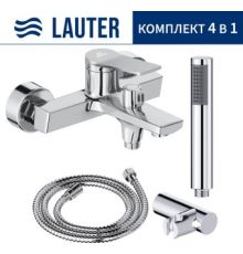 Смеситель Lauter Silk 21СК6572С + 21СКFG80101C + 21S10048 + 21CKFS90120