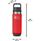 Термос Milwaukee Packout Chug Lid 0.710 л красный