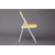 Стул TetChair Folder желтый/белый