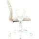 Кресло Бюрократ CH-W327 слоновая кость OR-10/белый