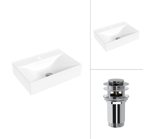 Умывальник Lauter 21887B + клапан 21190CH