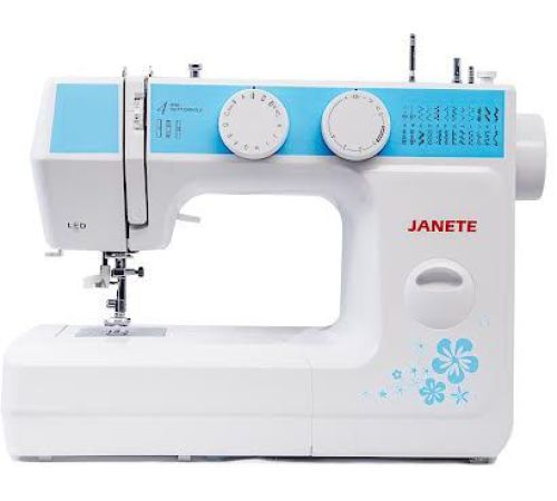Электромеханическая швейная машина Janete 989 голубой