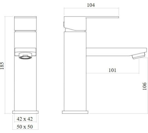 Смеситель Slovarm ES.3500_Grey графит