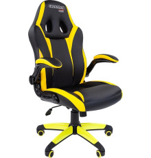 Кресло CHAIRMAN Game 15 черный/желтый