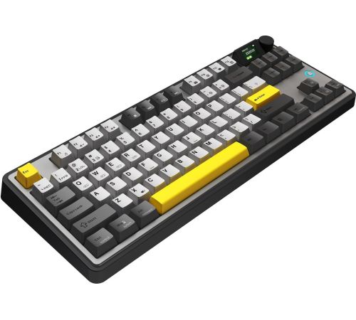 Клавиатура Ajazz AK870 серый, Magnetic Switches
