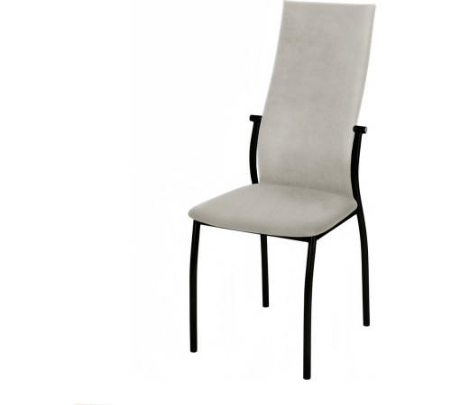 Стул Древпром Престиж ДП2-19 черный матовый/катания смоук