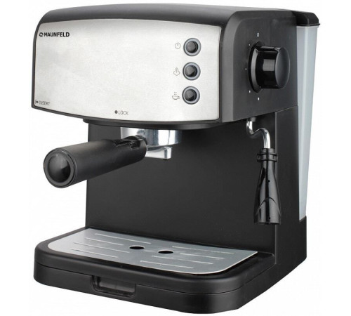 Рожковая кофеварка MAUNFELD MF-734BK