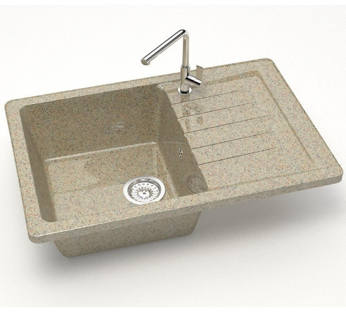 Кухонная мойка MARRBAXX Карельский камень модель 16/Q5 F016Q005 песочный