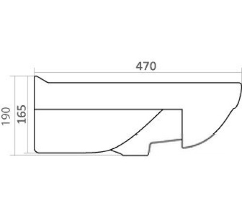 Умывальник Santek Байкал-60 60.5x47 [1.WH10.9.652]