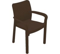 Кресло inGreen Rattan ING6182 горький шоколад