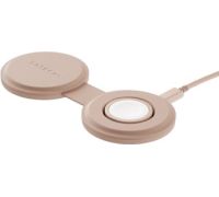 Беспроводное зарядное Satechi OntheGo 2-in-1 Charger ST-QTG21R розовый
