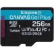 Карта памяти Kingston Canvas Go! Plus microSDXC 256GB SDCG3/256GB с адаптером