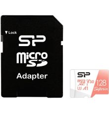 Карта памяти Silicon-Power Superior A1 microSDXC SP128GBSTXDV3V20SP 128GB