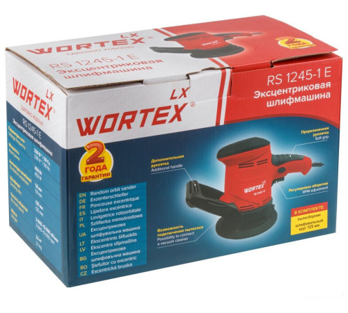 Эксцентриковая шлифмашина Wortex LX RS 1245-1 E 1333377