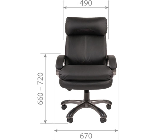 Кресло CHAIRMAN 505 черный