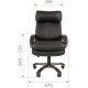 Кресло CHAIRMAN 505 черный